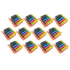 60 Ink Cartridge For Canon iP3600 iP4600 iP4700 MP540 MP550 PGI-520 CLI-521