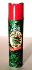 Vtg. Glade Holiday Pine Potpourri Spray 1994
