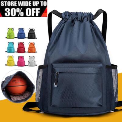 Waterproof Drawstring Bag, Lightweight String Backpack with Water