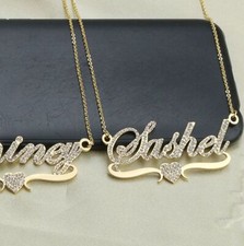 30 - 50cm Stainless Steel Custom Name Letters Pendant Necklace Fashion Jewelry