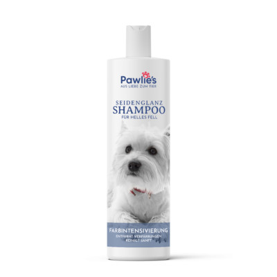 Pawlie's  Hundeshampoo für Helles & Weißes Fell - Fellpflege Hund - 250ml