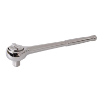 Umschaltknarre 1/2 Zoll 250 Mm Ratsche Knarre RatschenschlüSsel SchlüSsel Neu