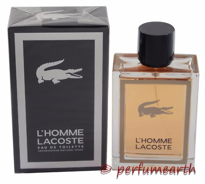 Lacoste L' Homme By Lacoste 3.3/3.4oz./100ml Edt Spray For Men New In Box