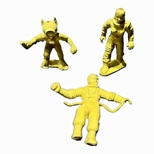 Vintage Marx Tom Corbett Rex Mars Space Playset Yellow Alien Figure Ray Gun Lot