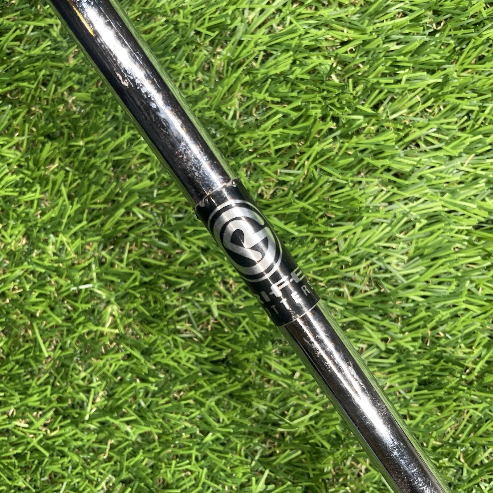 Rife Two 2 Bar Mallet Hybrid Putter Orange Steel Shaft Right Handed eBay