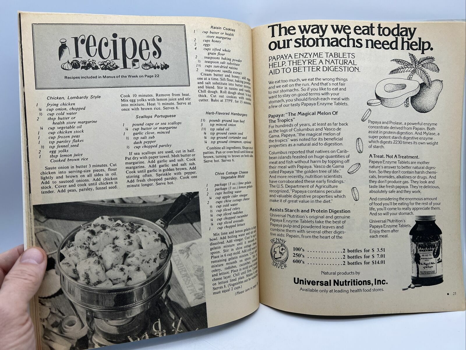 1974 DECEMBER KRAMER'S BETTER NUTRITION Health Food Journal Magazine Product Ads