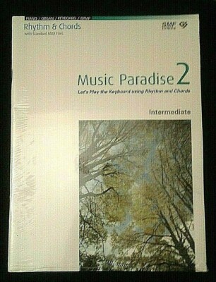 MUSIC PARADISE 2 INTERMEDIATE, RHYTHM & CHORDS, PIANO, ORGAN, KEYBOARD, DTMP M-6