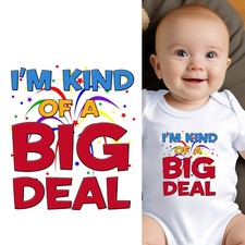 Baby Bodysuit - I'm Kind of a Big Deal Baby Clothes for Infant Boys and Girls