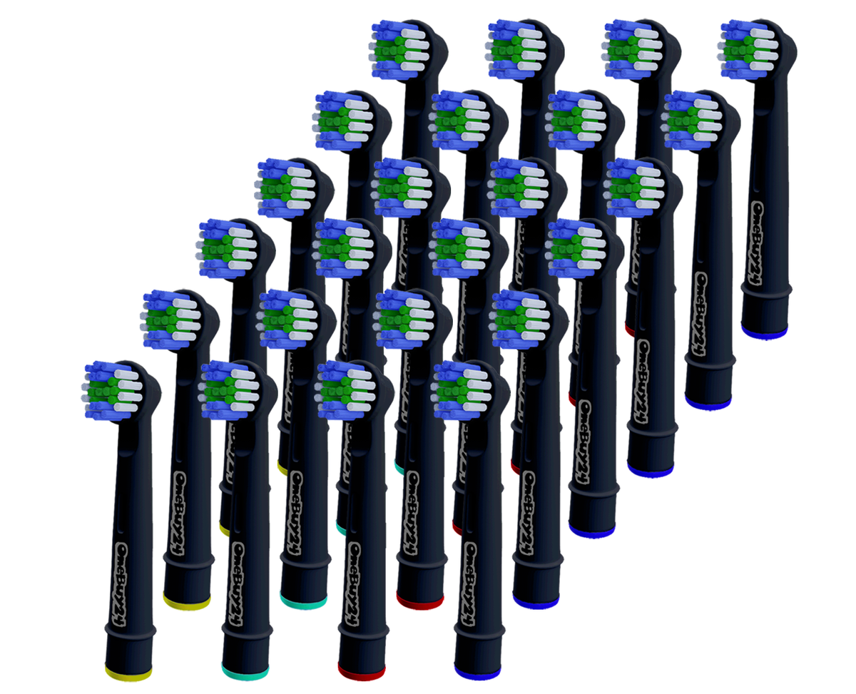24 Replacement Brush Heads Compatible with Oral-B Brushes