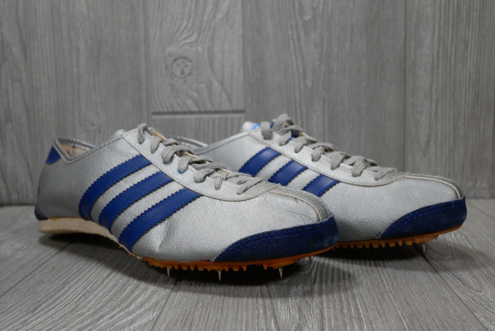 Hawk R. Green Spikes RARE Vintage (Late 70's) Adidas Hawk Cangoran Track Spikes Made in ...