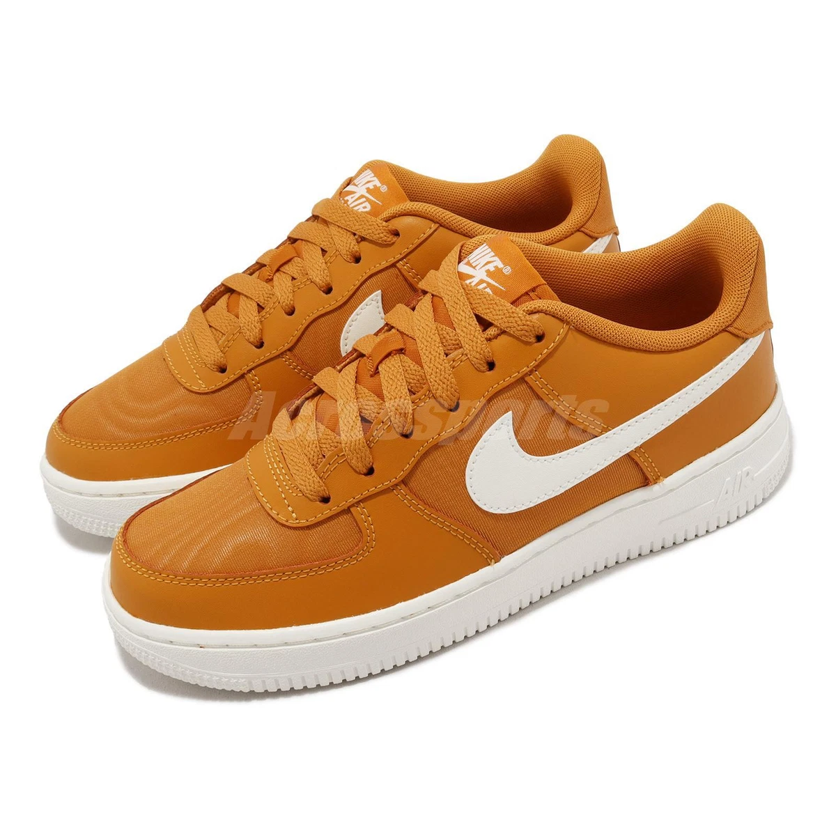 Kid's Nike Air Force 1 Lv8 3 Gs Sneaker, Size 6 M - Brown