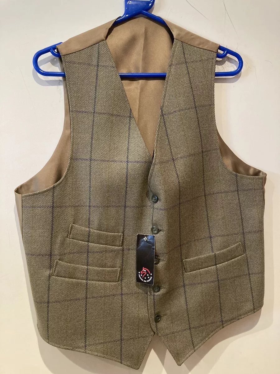 Tweed showing waistcoat sale
