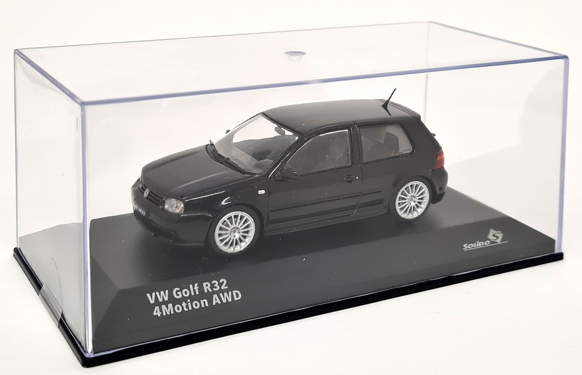 激レア Volkswagen Golf R32 未開封 1/43 1/43 Solido 2003 Volkswagen VW Golf IV R32 (Blue) Car Model