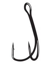 Gamakatsu EWG Double Frog Hook 3 pack Replacement/Upgrade Wide Gap Topwater Hook