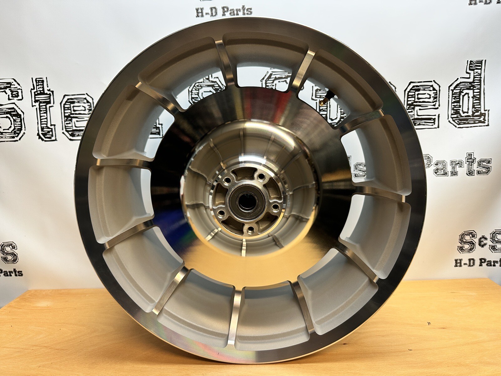 Genuine Harley-Davidson MK8 Fat Boy FLFBS Disc Slotted REAR WHEEL 