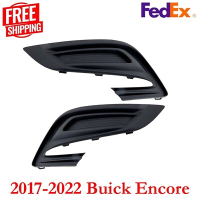 Set Of 2 Front Fog Light Trim Covers For 2019-2022 Honda Pilot – Left & Right (Without Parking Aid)