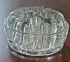 Vintage Clear Glass Flower Frog 11 Holes Vase Insert 3” Diameter   — photo 5