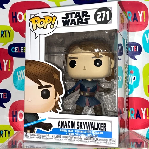 Anakin Skywalker - Star Wars Clone Wars Funko Pop 271 + Protector