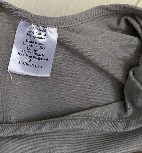 WDW Omi Jo Well Dressed Wolf Gray Maxi Dress 5 years VGUC - Picture 7 of 7