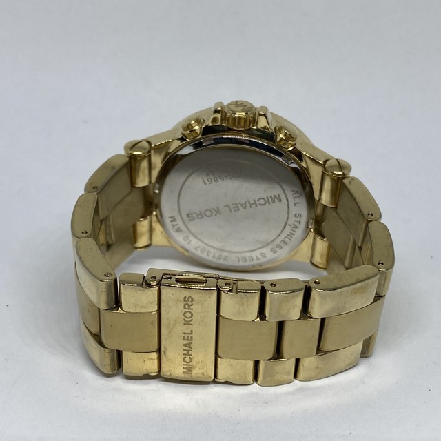 Michael Kors Dylan MK5861 Gold Tone 