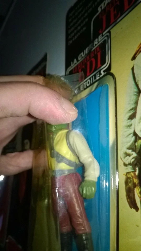 Star Wars vintage Kenner barada miro meccano tri logo 1983 retour du jedi ROTJ  - Photo 2/4