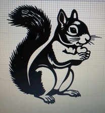 Squirrel Decal