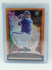Shun Yamaguchi 2020 Chronicles Titan FOTL ORANGE RC (16/17) Toronto Blue Jays