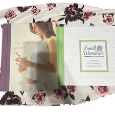 Lot Of 2 / Mother To Be / Baby Journal My Pregnancy journal Small wonders