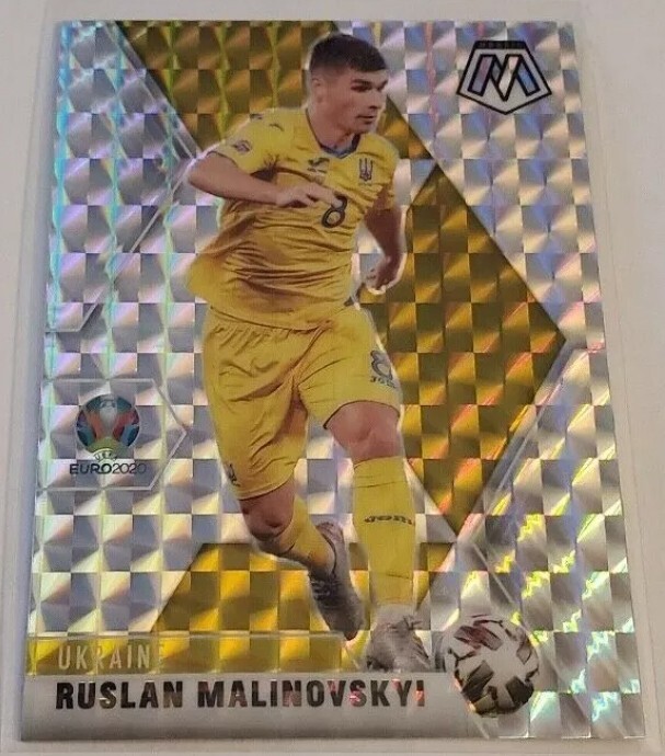R68,159 - 2020-21 Mosaic UEFA Euro Silver Mosaic #191 Ruslan