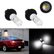 Bright White Error Free Ph24wy Led Bulbs Backup Lights For 2007-2012 Gmc Acadia