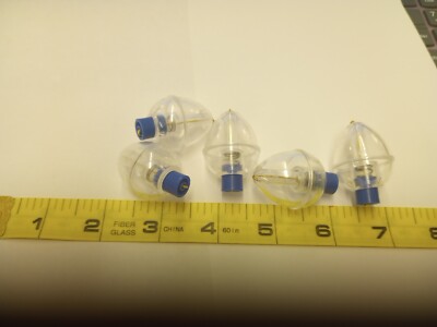 Small Airlite Fillable Spin Float- Water Weighted Fishing Bobbers 12 PCs Fly