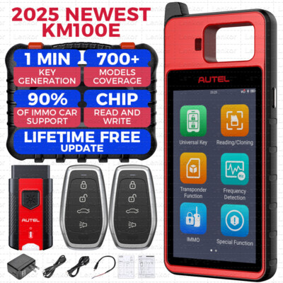 Autel MaxiIM KM100 KM100E KM100X Key Fob Programming Tool Programmer Immobilizer