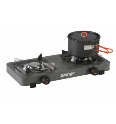 Vango Blaze Doppelbrenner Gas Campingkocher Campingkocher verwendet Einwegflaschen
