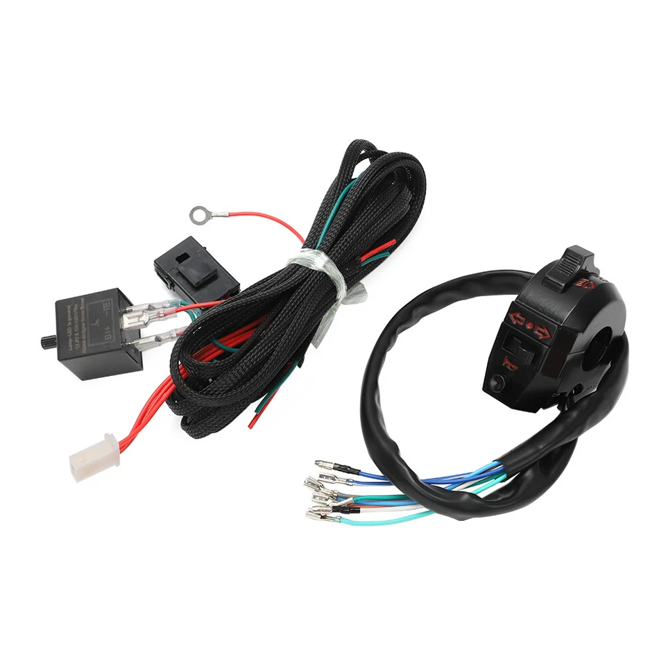 KIT ARNÉS TELAR INDICADOR MOTO UNIVERSAL 12 V para bombillas LED Foto 3 de 4