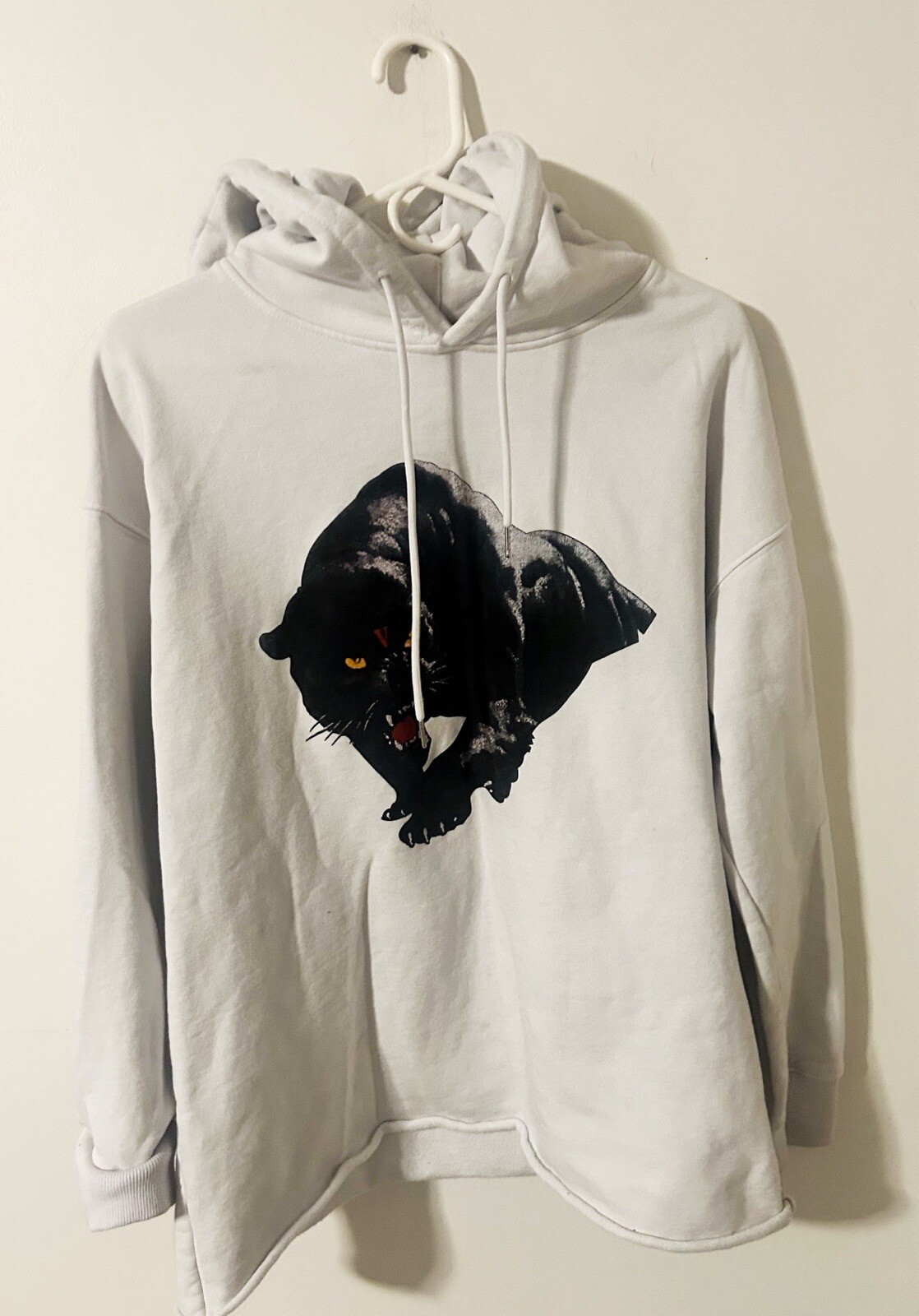 VLONE Black Panther Cotton Hoodie Sweatshirt Size L