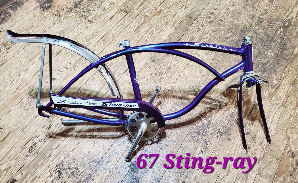 Schwinn stingray 1967 Sept. VIOLET SAPPHIRE S2s7 Project Schwinn stingray 1967 Sept. VIOLET SAPPHIRE S2s7 Project