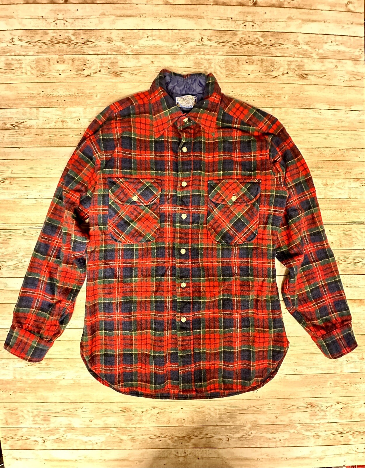 Vintage Pendleton Authentic Macpherson Tartan Pla… - image 1