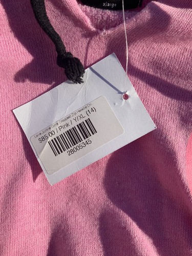 Love Junkie Happy Face Pullover Hoodie Girls Size XL 14 NWT Value $85 - Picture 5 of 5
