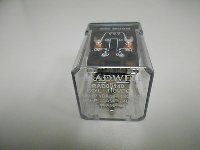 Radwell Transfer Module RADWELL RAD00140 1/6HP 1/3HP 10AMP 120/240 VAC 28VDC | eBay