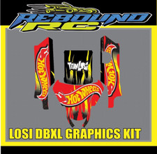 LOSI DBLX  BODY GRAPHICS KIT/STICKERS/DECALS 1/5 TH SCALE