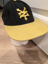Zoo York Hat Cap Snap Back Black One Size Adjustable Streetwear