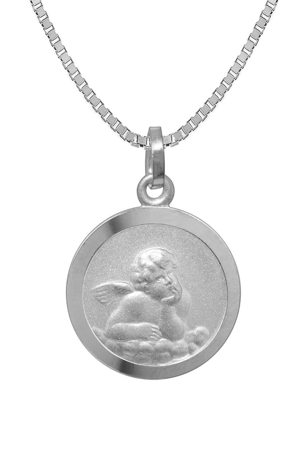 МОДНЫЙ детский костюм для щенков-Halskette mit Schutzengel-Anhnger Silber 925 73181 4090₽