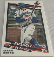 2022 Topps Opening Day Baseball Mookie Betts Los Angeles Dodgers Bomb Squad BS18