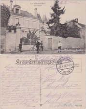 CPA Ville aux Bois Partie am Schloß 1916