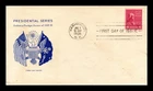 US COVER JAMES MADISON PRESIDENTIAL SERIES FDC SCOTT 808 GRIMSLAND ADDRESSED