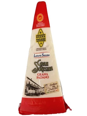 ITAL. FEINKOST DRAGONE Grana Padano DOP – Latteria Soresina - Italienischer Hartkäse aus Rohmilch