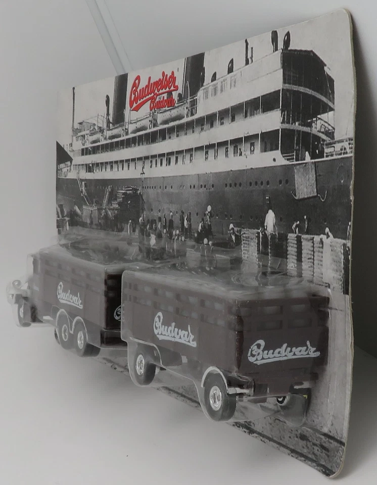 Grell Ho 1/87 Camion Truck Trailer Tatra 111 Birra Budweiser In Scatola - Immagine 3 di 4