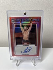 2023 Panini Optic No OG-PYN /199 Petr Yan Red Opti-graphs Auto