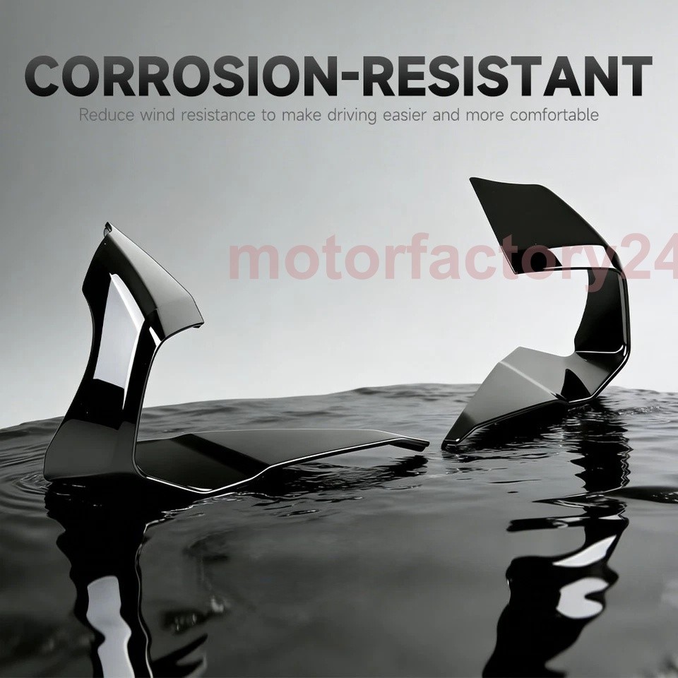 For ZX-6R Front Spoiler Lower Spoiler WING DOWNFORCE FOR KAWASAKI