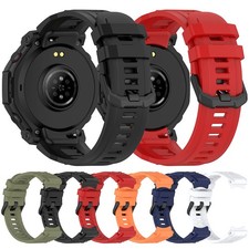 Watch Strap Silicone Wristband Bracelet for Amazfit T-Rex3 PRO 48MM
